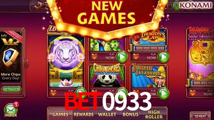 Jogos de mesa e apostas rápidas na Bet0933